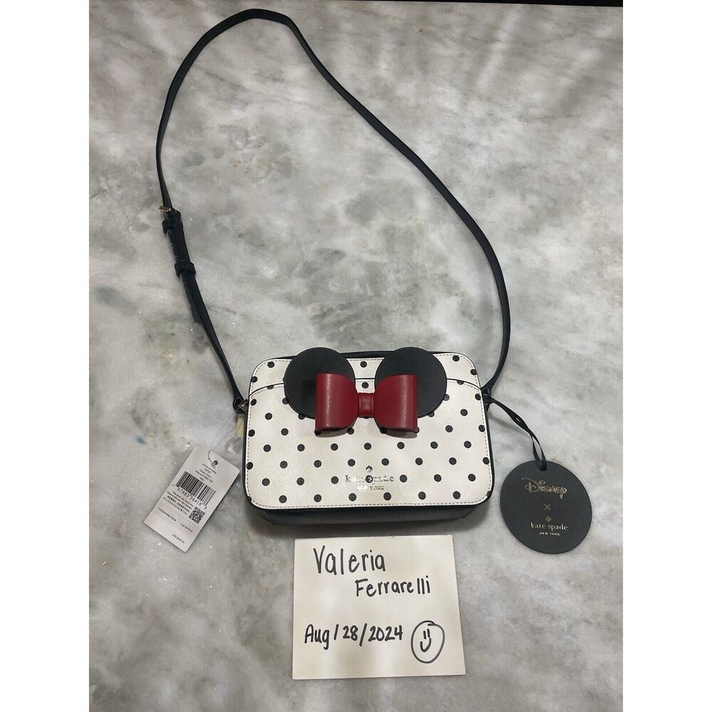 Brand New Kate Spade Womens Crossbody Bag X Disney Minnie Mouse
